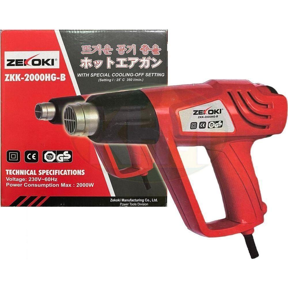 Zekoki ZKK-2000HG-B Hot Air Gun / Heat Gun - KHM Megatools Corp. Zekoki ZKK-2000HG-B Hot Air Gun / Heat Gun - KHM Megatools Corp.